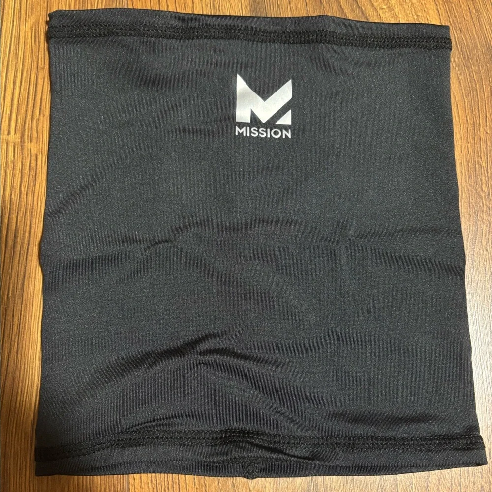Mission Unisex Kids Youth Cooling Neck Gaiter - Black